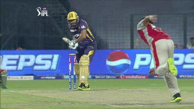 M35: KKR vs KXIP – Yusuf Pathan Wicket