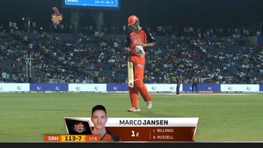 M61: KKR vs SRH – Marco Jansen Wicket