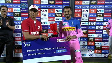 M36: RR vs MI – Dream11 GameChanger of the Match – Shreyas Gopal