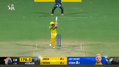 M06: CSK vs LSG – Ambati Rayudu Six