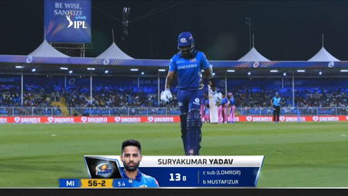 M51: RR vs MI – Suryakumar Yadav Wicket