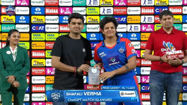 ChatGPT Match IQ Award: Match 13, Delhi Capitals vs Mumbai Indians, WPL 2026: Shafali Verma