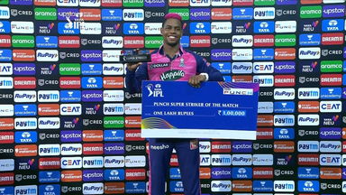 M09: MI vs RR – Punch Super Striker Of The Match – Shimron Hetmyer