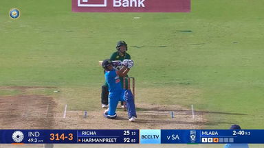 IND-W vs SA-W 2024, 2nd ODI: Harmanpreet Kaur Six