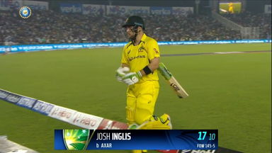 IND vs AUS 2022, 1ST T20I: Josh Inglis Wicket