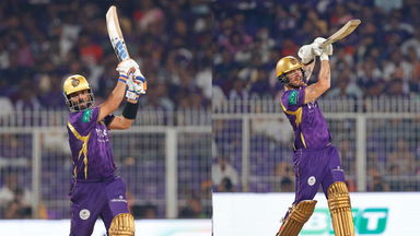 Hitting them clean! Allen-Rahane go BIG early