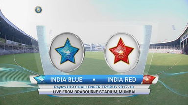 Challenger Trophy Men's U19 ODI: India Blue vs India Red - Match Highlights
