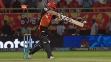 M11: SRH vs RR – Eoin Morgan Six