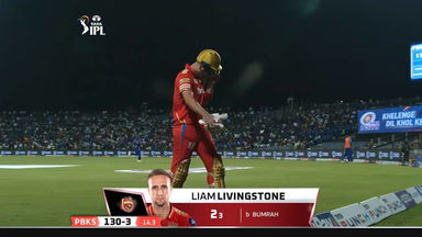 M23: MI vs PBKS – Liam Livingstone Wicket