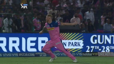 A fielding comedy show on-field