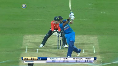 When Rahul deposited one out of the ground
