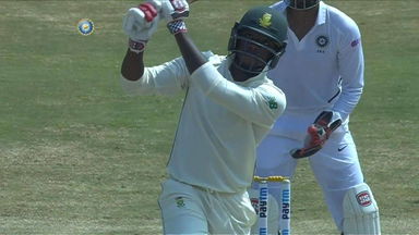 IND vs SA 2019, 1st Test, Day 5: Kagiso Rabada Six