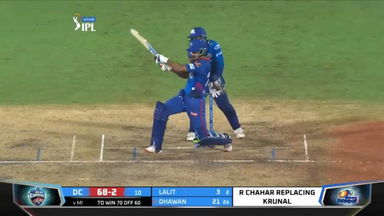 Shikhar Dhawan's crucial 45(42)