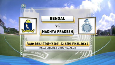 Ranji Trophy 2021-22, Bengal v Madhya Pradesh, SF-1, Day-4: Match Highlights