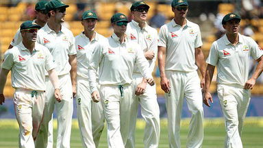 IND vs AUS 2017 - 2nd Test :  IND 1st Inns Highlights