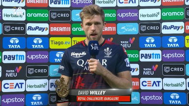 M36: RCB vs KKR – David Willey Interview