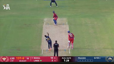 IPL 2026 M19: LSG vs GT - Mukul Choudhary Wicket