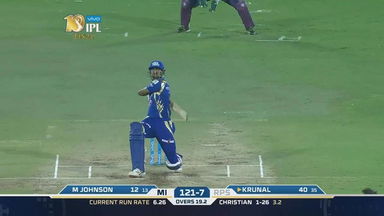 Final: RPS vs MI – Krunal Pandya Six