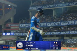 IND vs WI 2026, 3rd T20I: Arshdeep Singh Wicket
