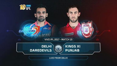 IPL 2017 M15: DD vs KXIP  – Match Highlights