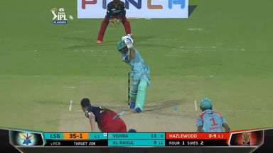 Eliminator: LSG vs RCB – Manan Vohra Six