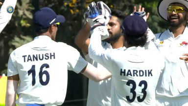 Ranji Trophy 2023/24, Mumbai vs Tamil Nadu, SF 2: Tamil Nadu 2nd Innings Fall of Wickets