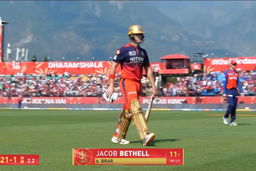 IPL 2026 M61: PBKS vs RCB - Jacob Bethell Wicket