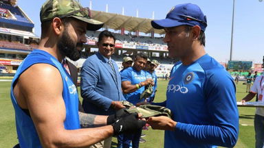Camouflage caps: Team India’s mark of tribute to armed forces