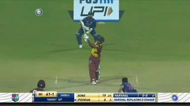 IND vs WI 2022, 2ND T20I: Nicholas Pooran Six