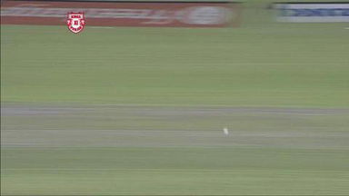 M21: KXIP vs MI – Manan Vohra Wicket