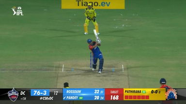 M55: CSK vs DC – Manish Pandey Six