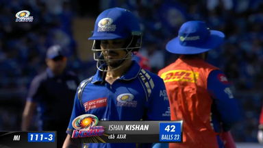M20: MI vs DC – Ishan Kishan Wicket