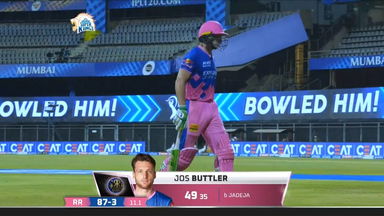 M12: CSK vs RR   – Jos Buttler Wicket