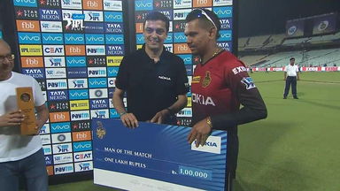 M03: KKR vs RCB – Man of the Match – Sunil Narine