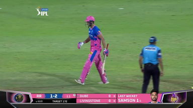 Total confusion: Dube walks in, walks out and finally bats