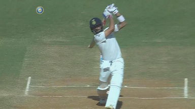 IND vs ENG 2016 - 4th Test, day 4 : Virat Kohli Six