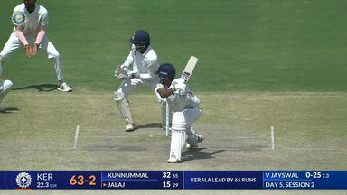 Ranji Trophy 2025 SF1, Gujarat vs Kerala: Jalaj Saxena steadies Kerala with 37*(90)