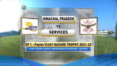Vijay Hazare Trophy 2021-22, SF1, Himachal v Services: Match Highlights