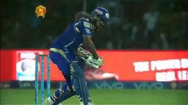 M54: GL vs MI – YES Bank Maximum Sixes – Nitish Rana