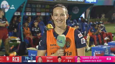 Match 8, Royal Challengers Bangalore vs UP Warriorz: Megan Schutt  Interview