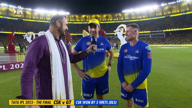 Final: CSK vs GT – Stephen Fleming & Michael Hussey Interview
