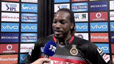 M4: RCB vs SRH – Chris Gayle Interview