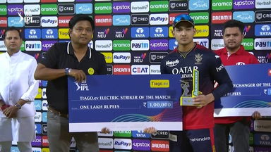 M60: RR vs RCB – TIAGO.ev Electric Striker of the Match –  Anuj Rawat