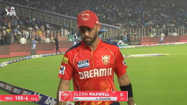 IPL 2025 M05: GT vs PBKS - Glenn Maxwell Wicket