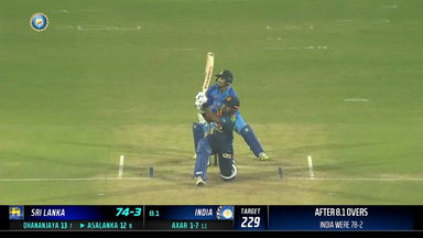 IND vs SL 2023, 3RD T20I: Charith Asalanka  Six