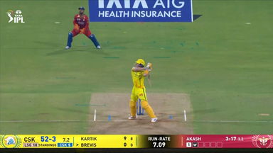 IPL 2026 M59: LSG vs CSK - Dewald Brevis Six