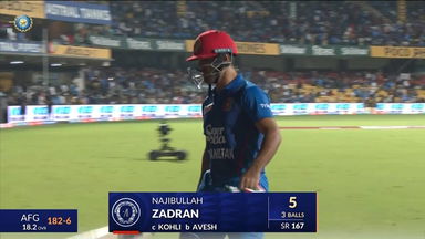 IND vs AFG 2024, 3RD T20I: Najibullah Zadran Wicket
