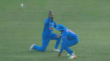 Catching it Shikhar D style