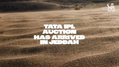 TATA IPL 2025 Player Auction arrives in Jeddah