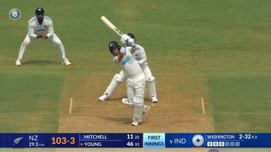 IND vs NZ 2024, 3rd Test: Will Young Six